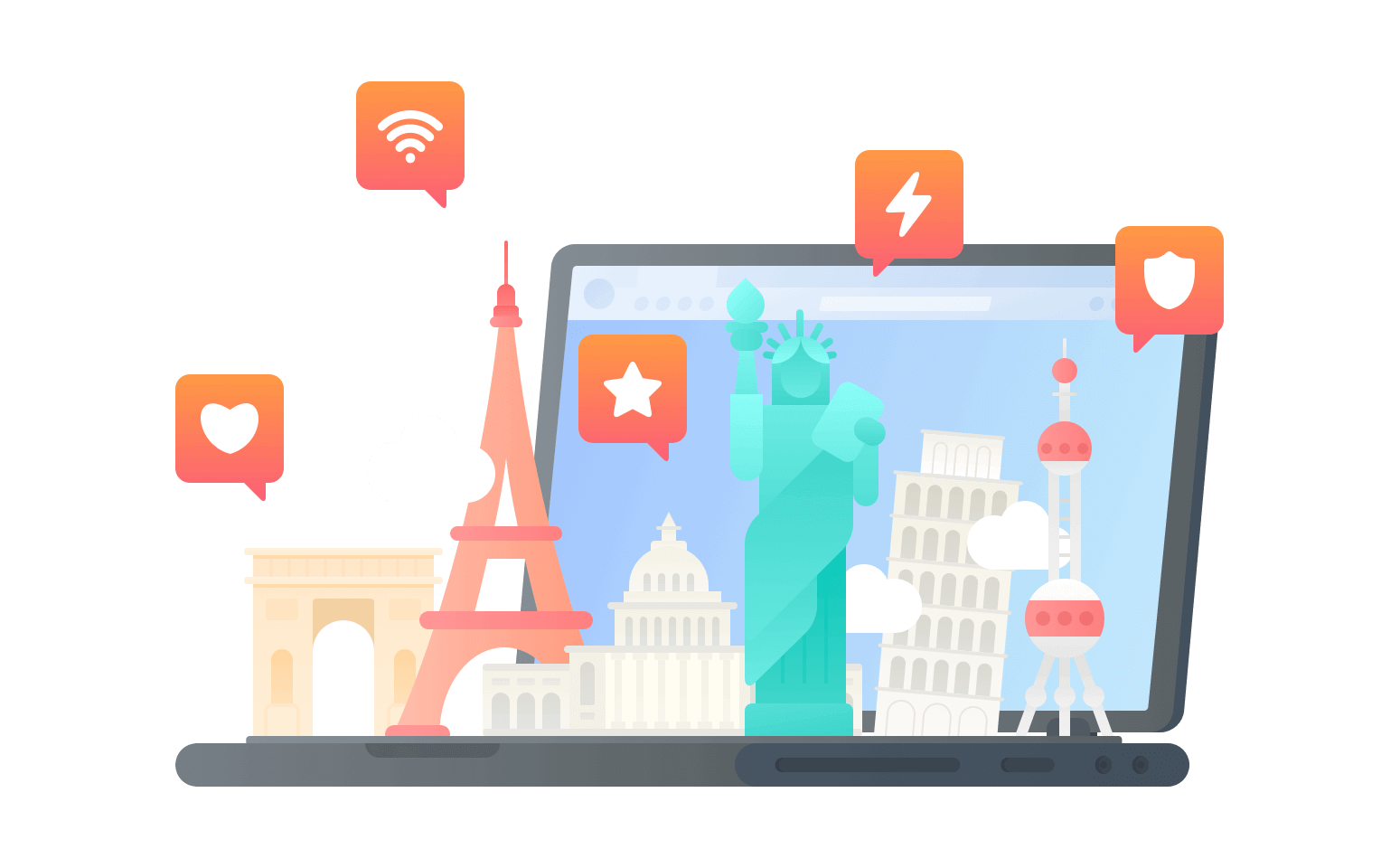 在列支教士登连接到中国的代理 - 返华VPN